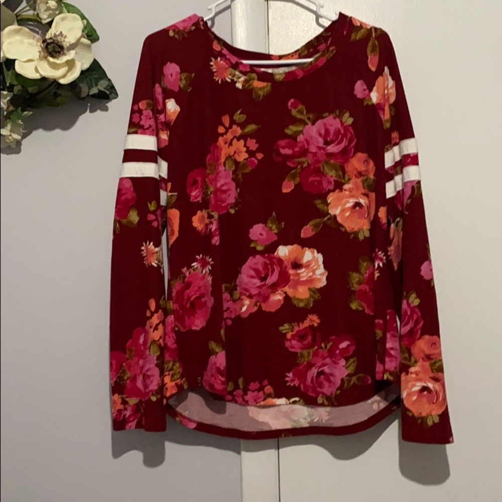 Flower Print Shirt